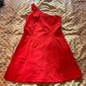 Outdoor Voices One Shoulder Exercise Dress!